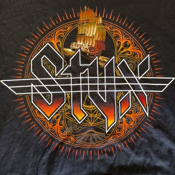 Shirts Styx Black Concert Tshirt Poshmark